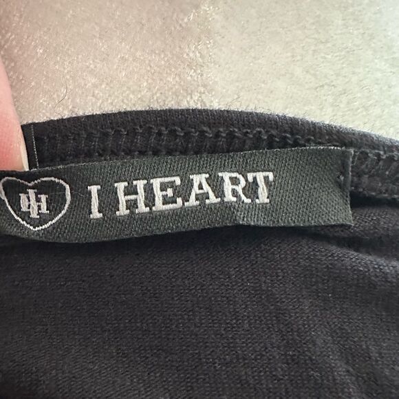 Hot Topic I Heart Bodycon Cut Out Long Sleeve Mini Dress in Black Size XS - Picture 4 of 5